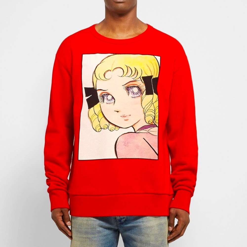 Gucci animé print sweater